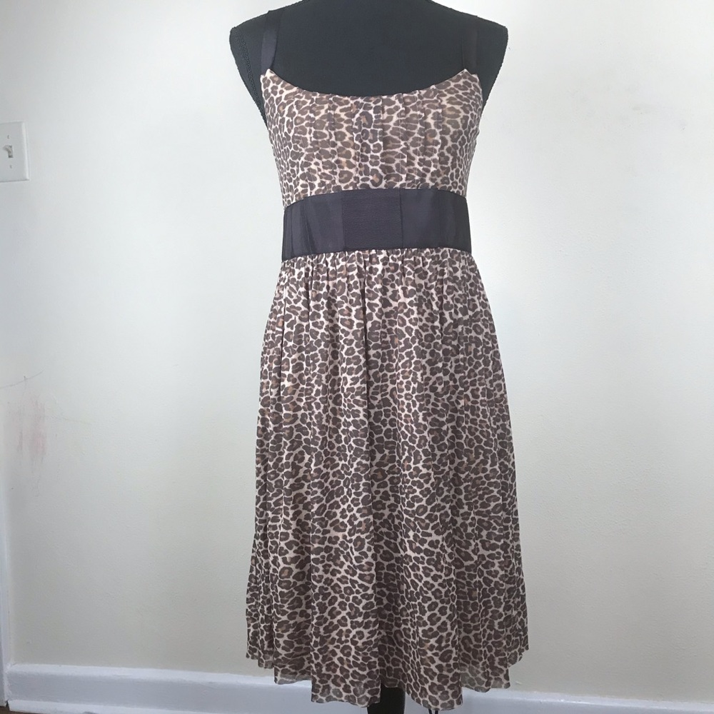Weston Wear Leopard Print Dress S